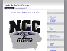 Tablet Screenshot of northcentralconf.org